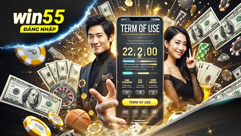 Điều khoản sử dụng liên quan đến trò chơi tại nhà cái Win55